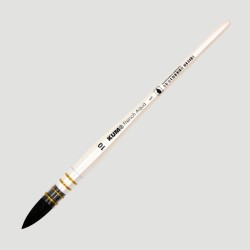 Pennello Sintetico per acquerello bombasino, KUM French Aqua.