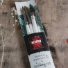 Set 4 Pennelli Kum per Pittura Botanica ad Acquerello, filato in fibre sintetiche high-tech