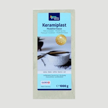 Pasta per Modellare Colore Bianco Glorex