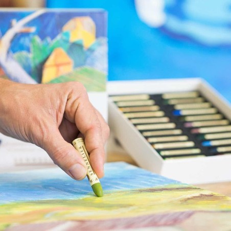 Set Pastelli a Olio Sennelier, 24 colori per paesaggi