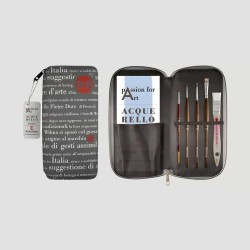 Set 5 Pennelli Kit Passione per l'Acquerello Borciani e Bonazzi