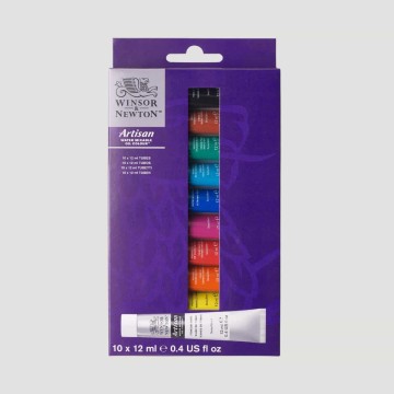 Set Colori a Olio Artisan Winsor&Newton 10 Tubi da 12ml, diluibili in acqua