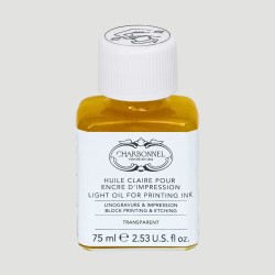 Medium Olio Chiaro per Inchiostro da Stampa Aqua Wash Charbonnel, lavabile con acqua