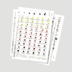 Dot Card Daniel Smith, 266 Acquerelli e 22 Gouache