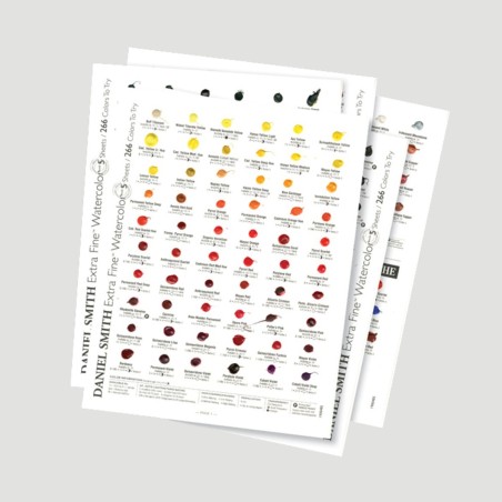 Dot Card Daniel Smith, 266 Acquerelli e 22 Gouache