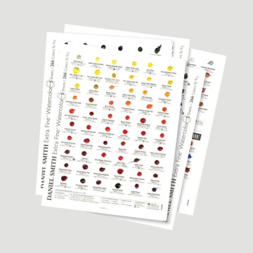 Dot Card Daniel Smith, 266 Acquerelli e 22 Gouache