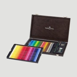 Valigetta in Legno Matite Colorate Acquerellabili Albrecht Dürer Faber-Castell, 48 colori