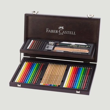 Valigetta in Legno Compendium Faber-Castell
