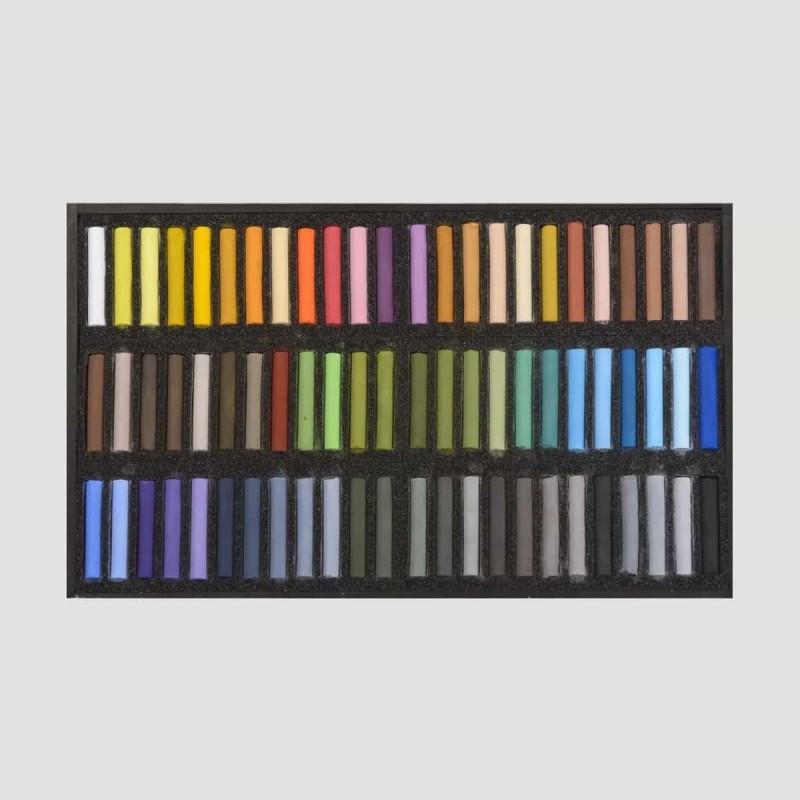 Set Pastelli Morbidi Secchi Blockx, confezione 72 colori per