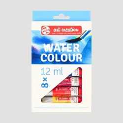 Set Acquerelli Art Creation Talens, 8 tubetti da 12ml