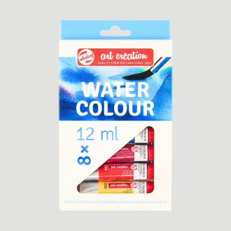 Set Acquerelli Art Creation Talens, 8 tubetti da 12ml