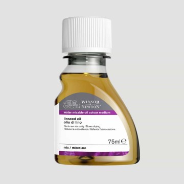 Olio di Lino per Colori ad Olio Artisan Winsor&Newton, flacone da 75ml