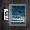 Set Mezzi Pastelli Morbidi Sennelier, 6 Colori Cielo in Tempesta