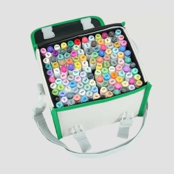 Set 120 Marker Ohuhu Honolulu, Inchiostro a Base Alcol Doppia Punta Scalpello e Pennello