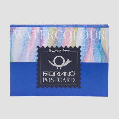 Album Watercolour Postcard Fabriano, 20 fogli formato 15,5x14,8cm