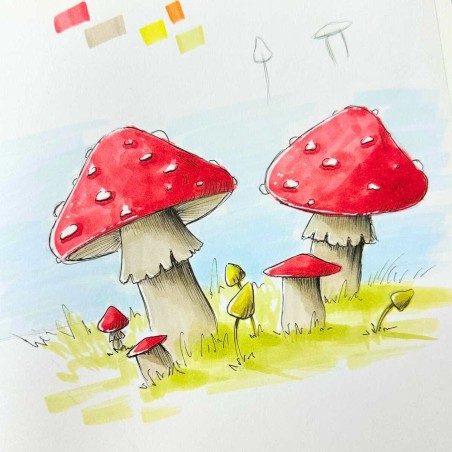 Mitch Sanna Kit Corso sui Marker, con 24 Marker