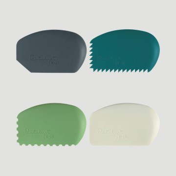 Spatole a cuneo in silicone, Princeton Catalyst. Spatole multiuso senza manico