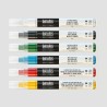 Set Paint Marker Liquitex, 6 Marker Acrilici Colori Classici