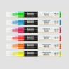 Set Paint Marker Liquitex, 6 Marker Acrilici Colori Fluorescenti