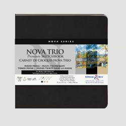 Taccuino Sketchbook Quadrato Nova Trio Stillman&Birn - MomArte