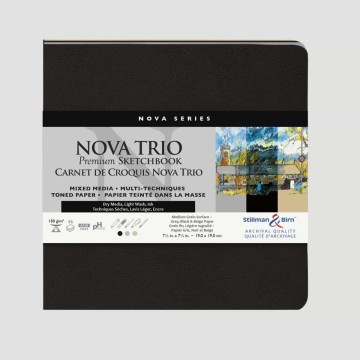 Taccuino Sketchbook Quadrato Nova Trio Stillman&Birn - MomArte