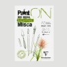 Album Paint On Misca Clairefontaine, carta per tutte le tecniche. Realizzata con fibre naturali