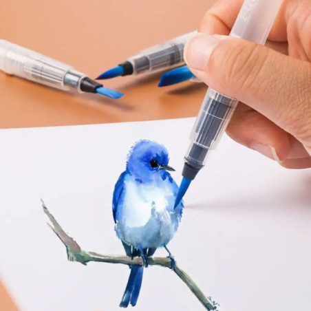 Set 6 Pennelli con Serbatoio Water Brush