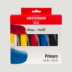 Acrilico Amsterdam - Set Primario 120ml