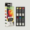 Set Mini Oil Stick Sennelier, 6 Toni Mela Bicolore