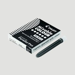 Cartucce di ricambio Pilot Parallel Pen, colore nero