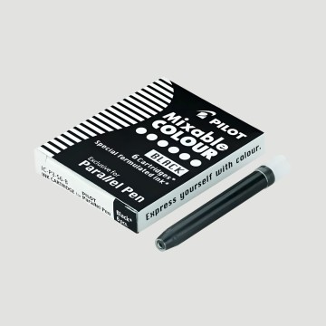 Cartucce di ricambio Pilot Parallel Pen, colore nero