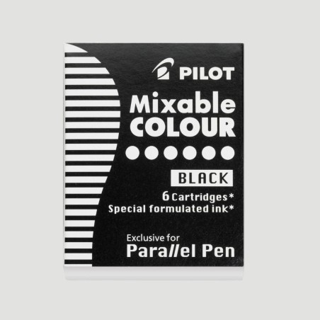 Cartucce di ricambio Pilot Parallel Pen, colore nero