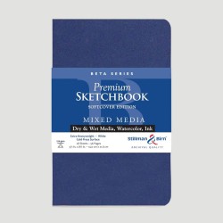 Taccuino Sketchbook Mixed Media Serie Beta Stillman&Birn, Formato Verticale A5 Colore Bianco 270gr