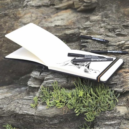 Taccuino Sketchbook Calligrapher Book Rhodia, formato A5 orizzontale 250gr