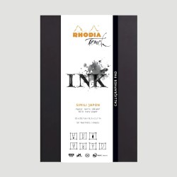 Album Calligrapher Pad Rhodia Touch, collato lato corto 130gr