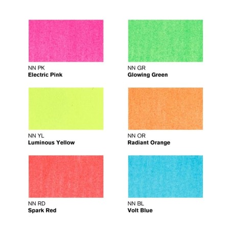 Set Promarker Neon Winsor&Newton, 6 colori fluorescenti