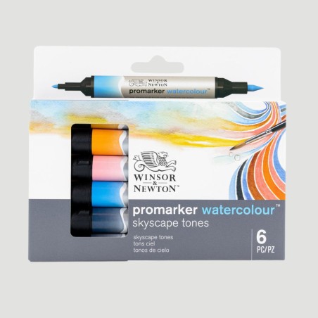 Set 6 Promarker Watercolour, Tonalità del Cielo