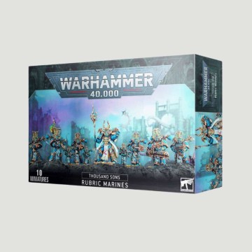 Thousand Sons: Marines Della Rubrica, Confezione Warhammer 40000
