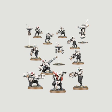 Impero T’Au: Team Esploratori, Confezione Warhammer 40000