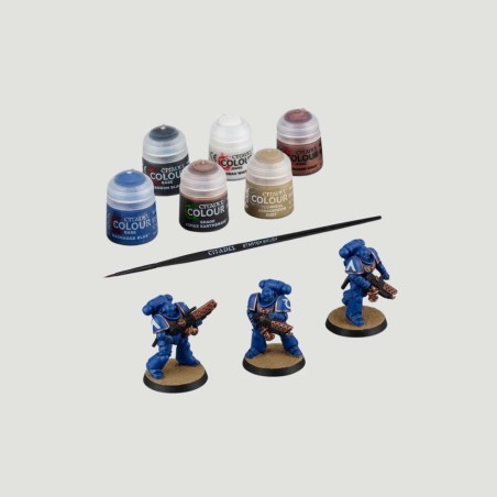 Set Marines Infernus con Colori, Confezione Warhammer 40000