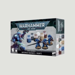 Set Marines Infernus con Colori, Confezione Warhammer 40000