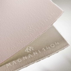 Fogli per Acquerello Magnani 1404 Italia Grana Fine 100% Cotone 300gr, PACK 3+2 OMAGGIO