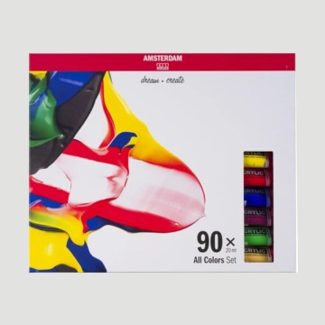 Acrilico Amsterdam - Serie completa 90 colori!