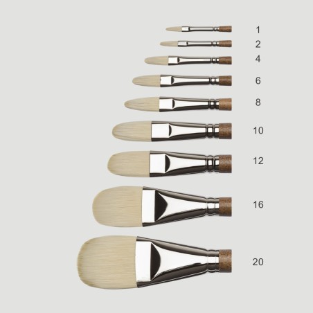 Pennello Sintetico Professional Olio Winsor&Newton, punta mandorla