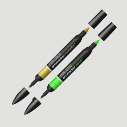 Pennarelli Promarker Winsor&Newton, colori Neon e Metallici