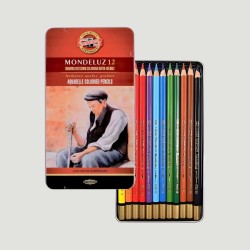 Set Matite Colorate Acquarellabili Mondeluz Koh-I-Noor