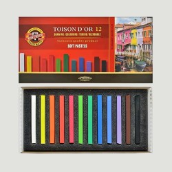 Set Carré Toison D'Or Koh-I-Noor, 12 colori assortiti