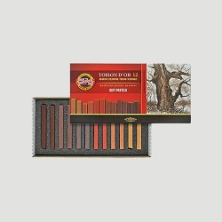 Set Carré Toison D'Or Koh-I-Noor, 12 tonalità di marrone