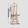 Cavalletto da Studio Convertibile Mabef M08