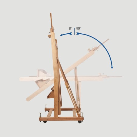Cavalletto da Studio Convertibile Mabef M18